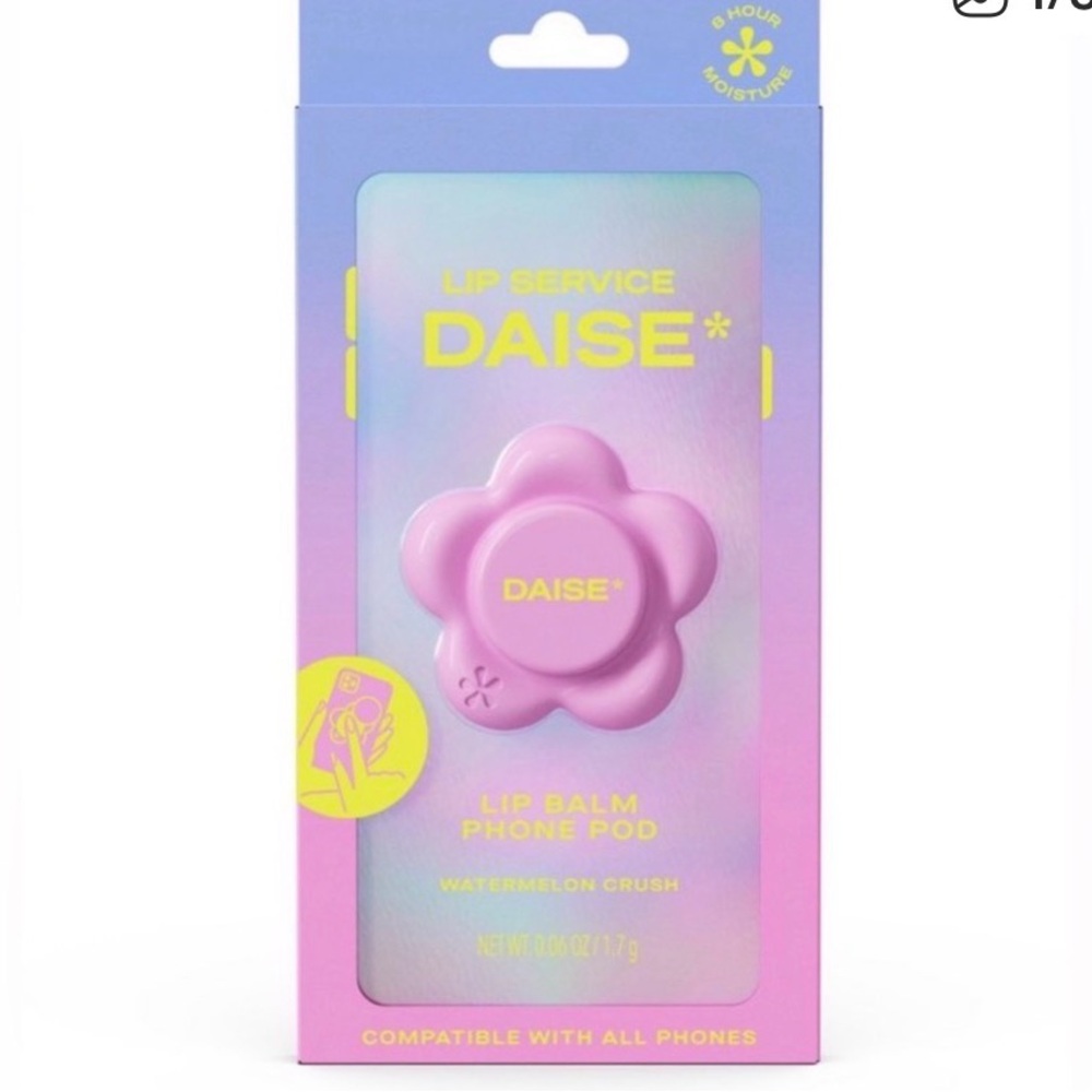 Watermelon Crush Lip Balm Phone Pod - Pink